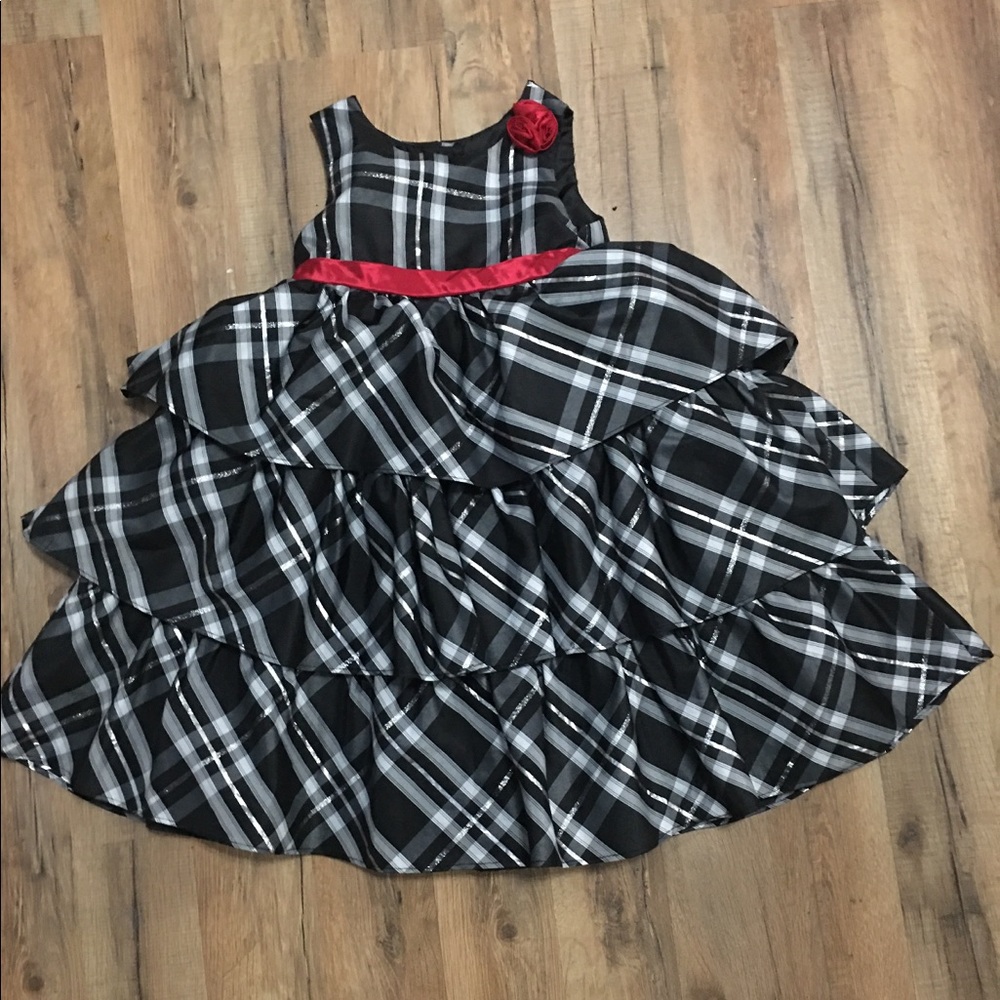 Plaid toddler dress